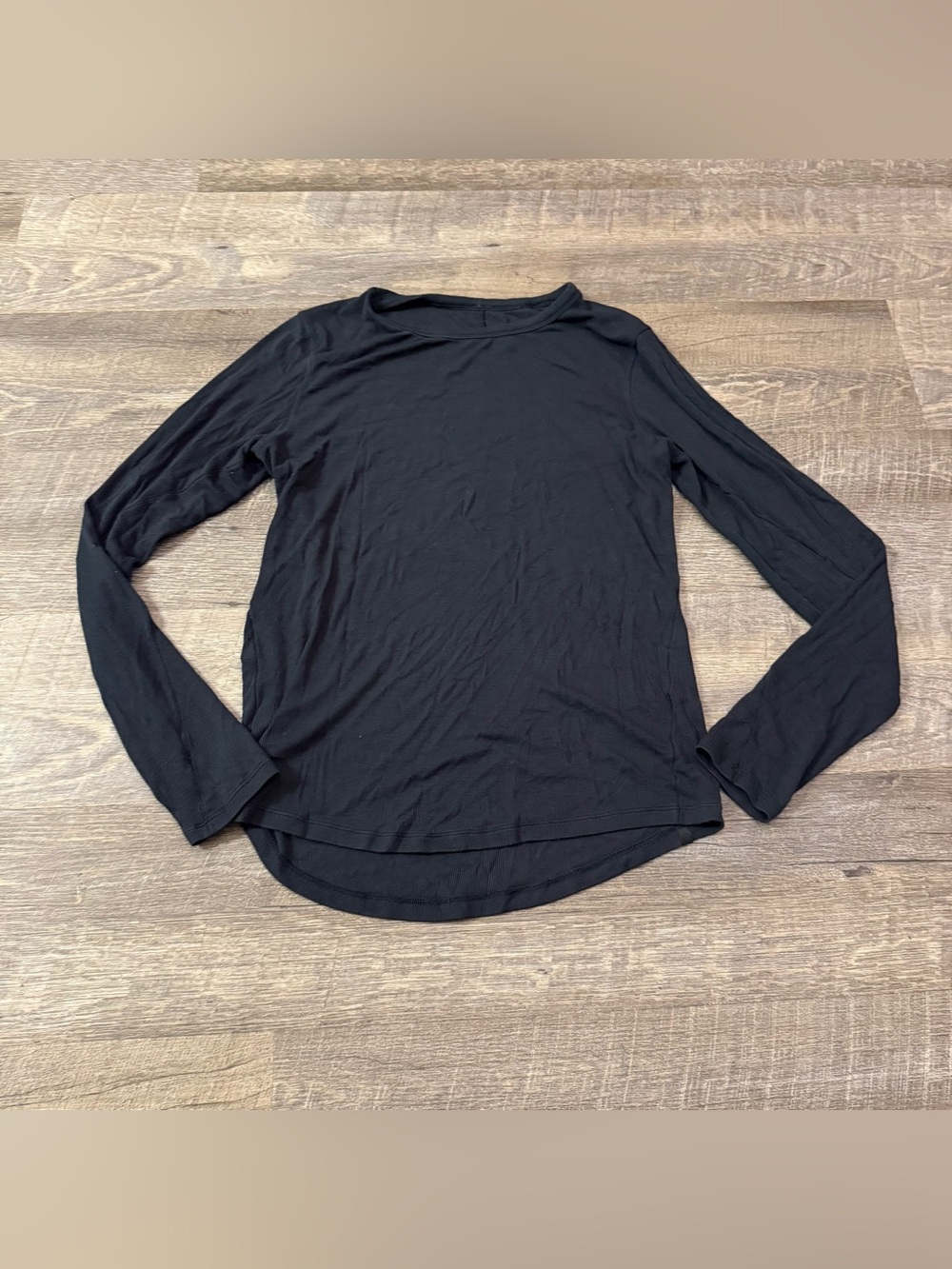 Lululemon Ribbed Long Sleeve Top